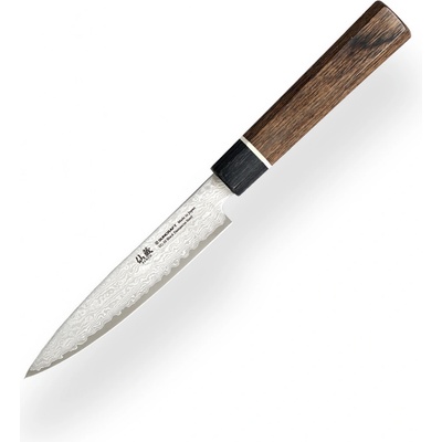 Suncraft Univerzální nůž Petty VG-10 Black Damascus 120 mm