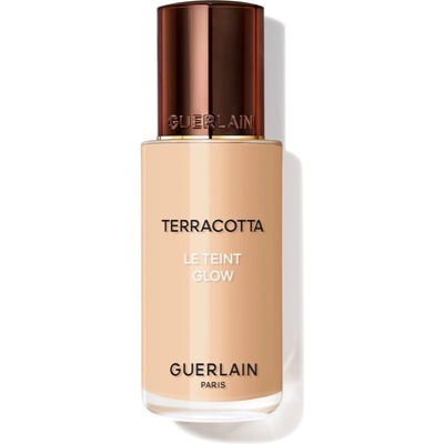 Guerlain Terracotta Le Teint Glow течен озаряващ фон дьо тен за естествен вид цвят 2W Warm 35ml