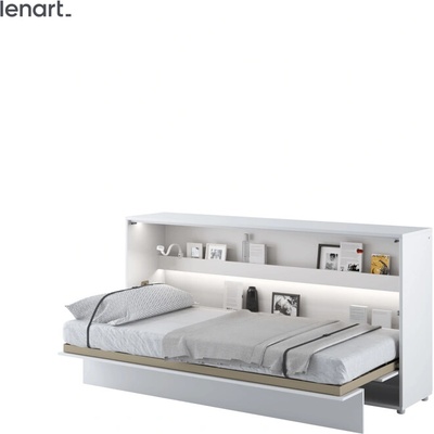 Dig-net náb ytok Lenart Bed Concept BC-06 Sklápacia biela