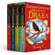 Jak vycvičit draka 1-4 díl 4 knihy - Cressida Cowell