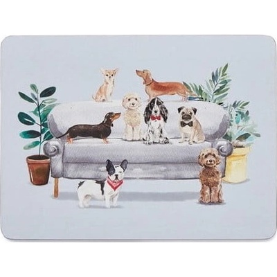 Cooksmart Korkové prestieranie Curious Dogs4 ks 21,5x29cm
