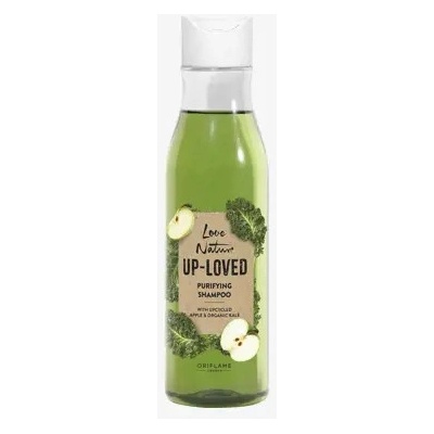 Oriflame Čisticí šampon Love Nature Up-Loved s upcyklovaným jablkem a bio kapustou 250 ml