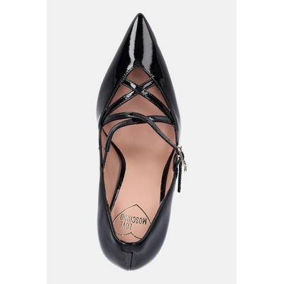 Love Moschino Кожени обувки с тънък ток Love Moschino (JA10319G1NIH0000)