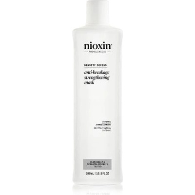 Nioxin Density Defend Anti-Breakage Strengthening Mask хидратираща, подхранваща маска за коса за защита от накъсване 500 ml унисекс