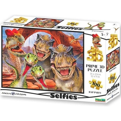 PRIME 3D Raptoří selfie 3D 100 dielov