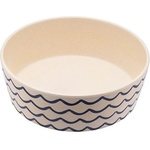 Beco Pets BecoBowl Бамбукова купа за куче - вълни S 15 см / 0, 8 л