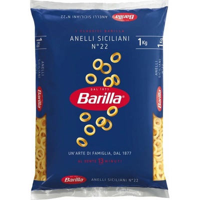 Barilla cestoviny anelli siciliani No.22 1 kg