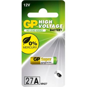 GP Batteries Алкална батерия gp 12 v 1 бр. в опаковка за аларми А27 (gp-ba-27af-u1)