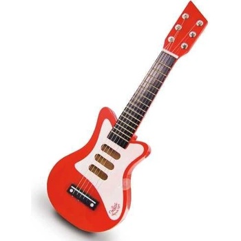 Vilac červená rock'n'roll kytara