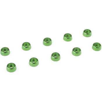 Revtec Подложка за цилиндрова глава M2/6mm алуминий зелена (10)
