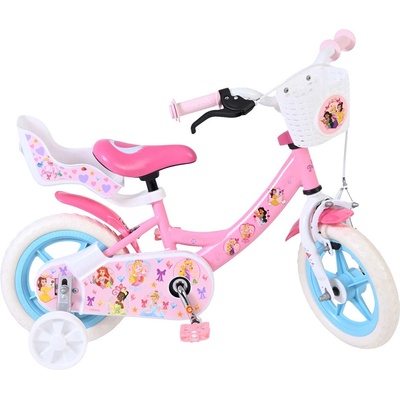 E & L Cycles Детски велосипед с помощни колела E&L cycles - Disney Princess, 12 (41260)