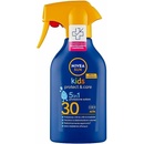 Prípravky na opaľovanie Nivea Sun Kids Protect & Care Sun Spray 5 in 1 SPF30 270 ml