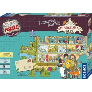 Franckh-Kosmos Schule der magischen Tiere - Story Puzzle: Fürchterlich feierlich!