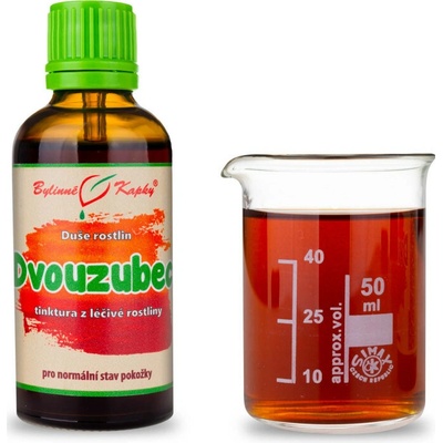 Bylinné kapky Dvojzubec trojdielny Duša rastlín kvapky tinktúra 50 ml