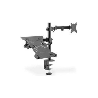Digitus Rameno Montioru s přihrádkou na notebook 17-32", 9 kg. Max., uchycení na svorku ne (DA-90436)