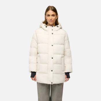 Geox Кремав дамски пухен джакет Geox Spherica Geox | Byal | ЖЕНИ | 40