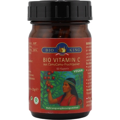 BioKing Органичен витамин С - 60 капсули