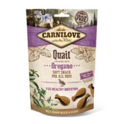 Carnilove Dog Semi Moist Snack Quail with Oregano 200g