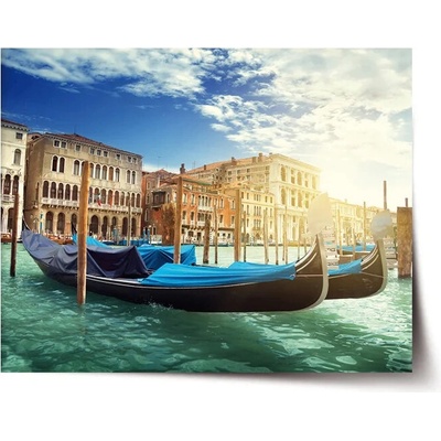 Sablio Plagát Gondola - 90x60 cm