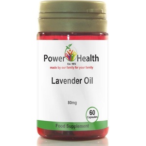 Power Health Стрес и безсъние - Лавандула, 80 mg х 60 капсули (070124 (PHLAV) PWH)