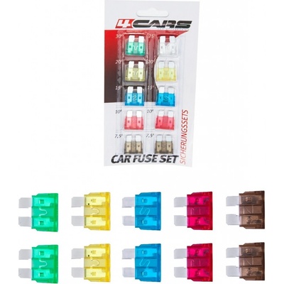 Sada nožových pojistek 10KS