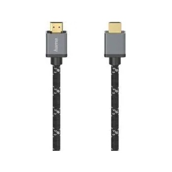 Hama Кабел HAMA Ultra HD HDMI мъжко HDMI мъжко 8K 48GBs метал 1м, HAMA-205238