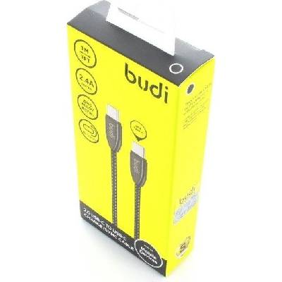 Budi 43432-uniw USB-C - USB-C USB 1m černý