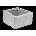 CUP STONE velký RUSTIK Bílá