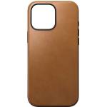 Nomad Кожен (естествена кожа) кейс с MagSafe за iPhone 17 Pro Max - Nomad Modern Leather MagSafe Case (светлокафяв) (NM014261858)