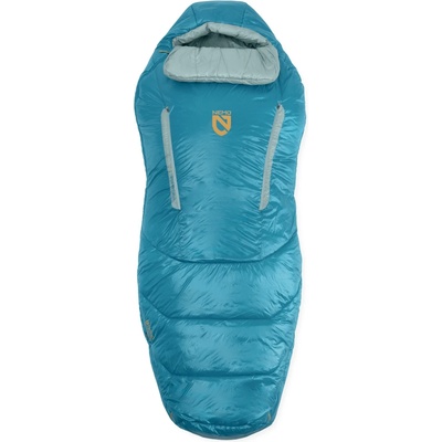 NEMO Equipment Дамски синтетичен спален чувал Nemo Women's Forte 35 Synthetic sleeping bag - Algiers / Aquifer - размер Regular (514-1683-0111)
