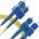 V-Store Пач корд SC/PC-SC/PC SM, Duplex 1m (SC-UPC/SC-UPC двоен 1m)