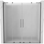 Mexen Velar L Duo плъзгащи се душ врати 170 см, мат, gun metal - 871-170-003-32-95 (871-170-003-32-95)
