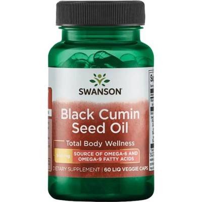 Swanson Black Cumin Seed Oil 500 mg [60 Гел капсули]