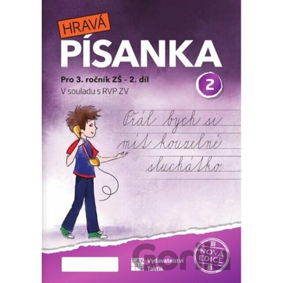 Hravá písanka pro 3. ročník 2. díl (nová edice) - Taktik