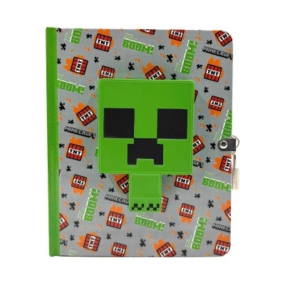 Insights Minecraft: Creeper Squishy Lock & Key Diary | Insight Editions