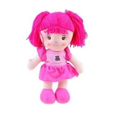 Jokomisiada Rag Doll Zuzia 33 cm v růžových šatech pro