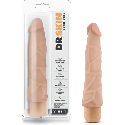 Пенис вибратор, реалистична мощ, 22, 8см. - Mr. Skin Cock Vibe 1 (BLUSH00435)
