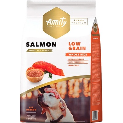 Amity super premium LG dog Adult Salmon 4 kg