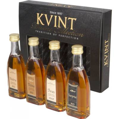 Kvint Brandy 6 10Y 40% 4 x 0,05 l (karton)