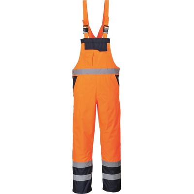 Portwest hi-vis ПАНТАЛОНИ s489 / Изолирани светлоотразителни гащеризони - hv оранжеви xxl (s489orrxxl)