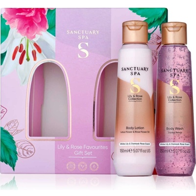 Sanctuary Spa Lily & Rose Favourites подаръчен комплект за тяло