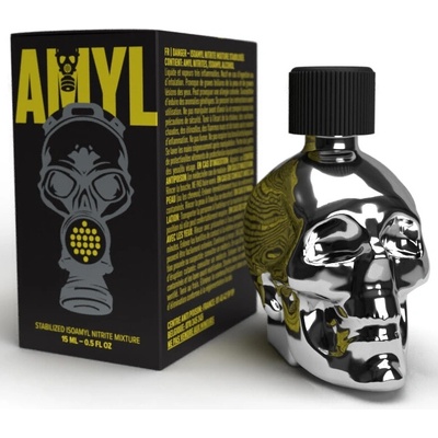 Poppers AMYL STRIEBORNÁ LEBKA 15 ml
