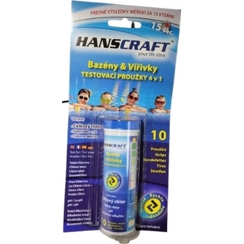 HANSCRAFT MSpa Testovacie prúžky 4v1