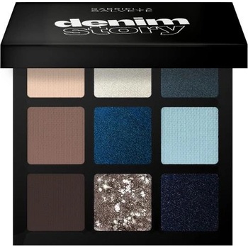 Gabriella Salvete Denim Story Eyeshadow Palette силно пигментирана палитра сенки за очи 34 g