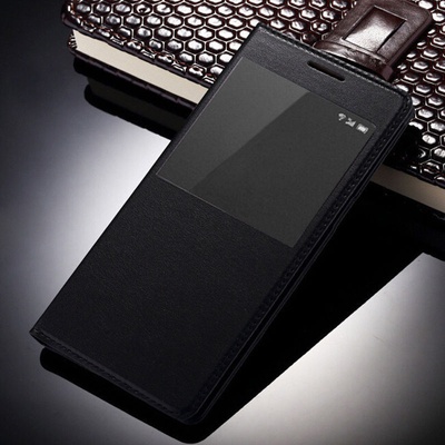 Púzdro Huawei P8 LITE View Flip Cover čierne