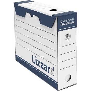 CAESAR Lizzard archivační krabice A4 85 mm modrá