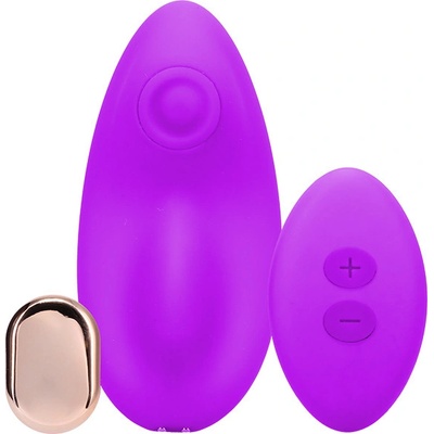 Doc Johnson Magnetic Panty Vibe with Remote Purple