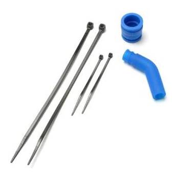 Traxxas Силиконов съединител Traxxas, син дефлектор на изпускателната система