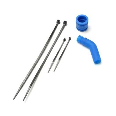 Traxxas Силиконов съединител Traxxas, син дефлектор на изпускателната система