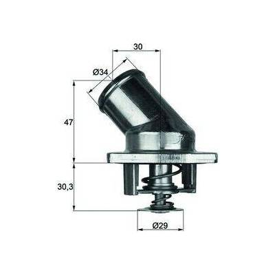 Termostat chladící kapaliny MAHLE ORIGINAL TI 3 87 (TI387)